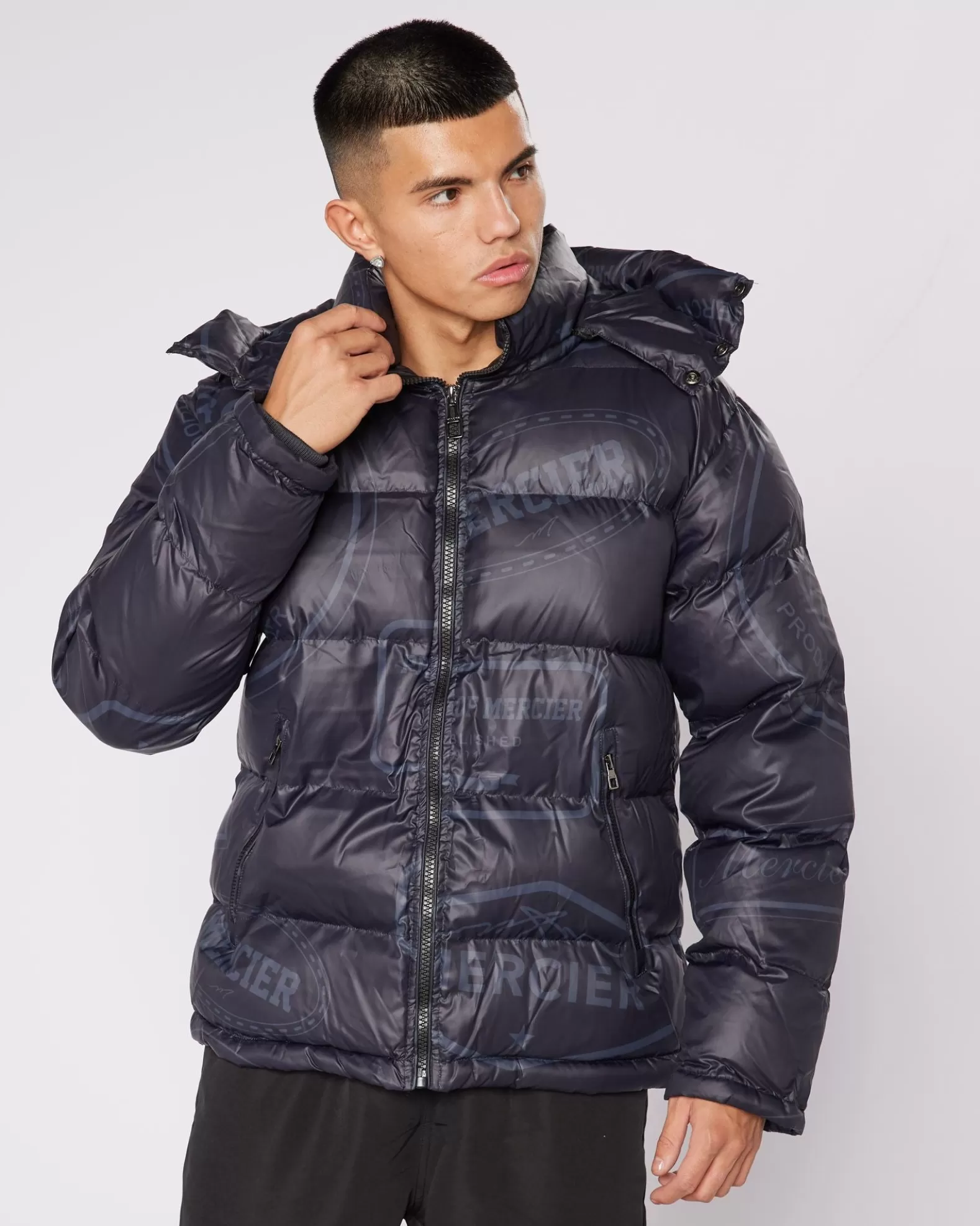 Fashion Mercier Black Adamson Puffer Jacket