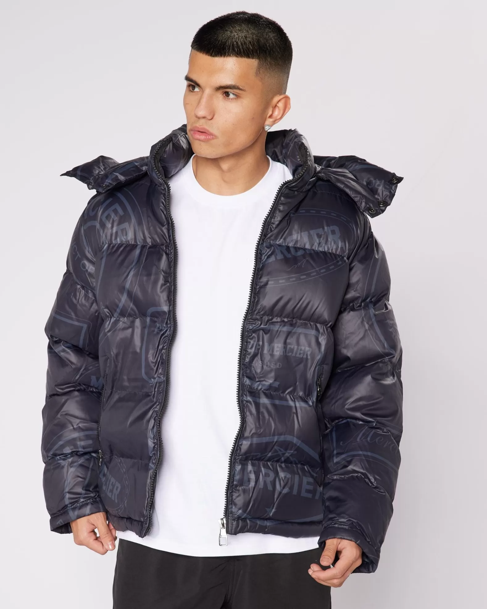 Fashion Mercier Black Adamson Puffer Jacket