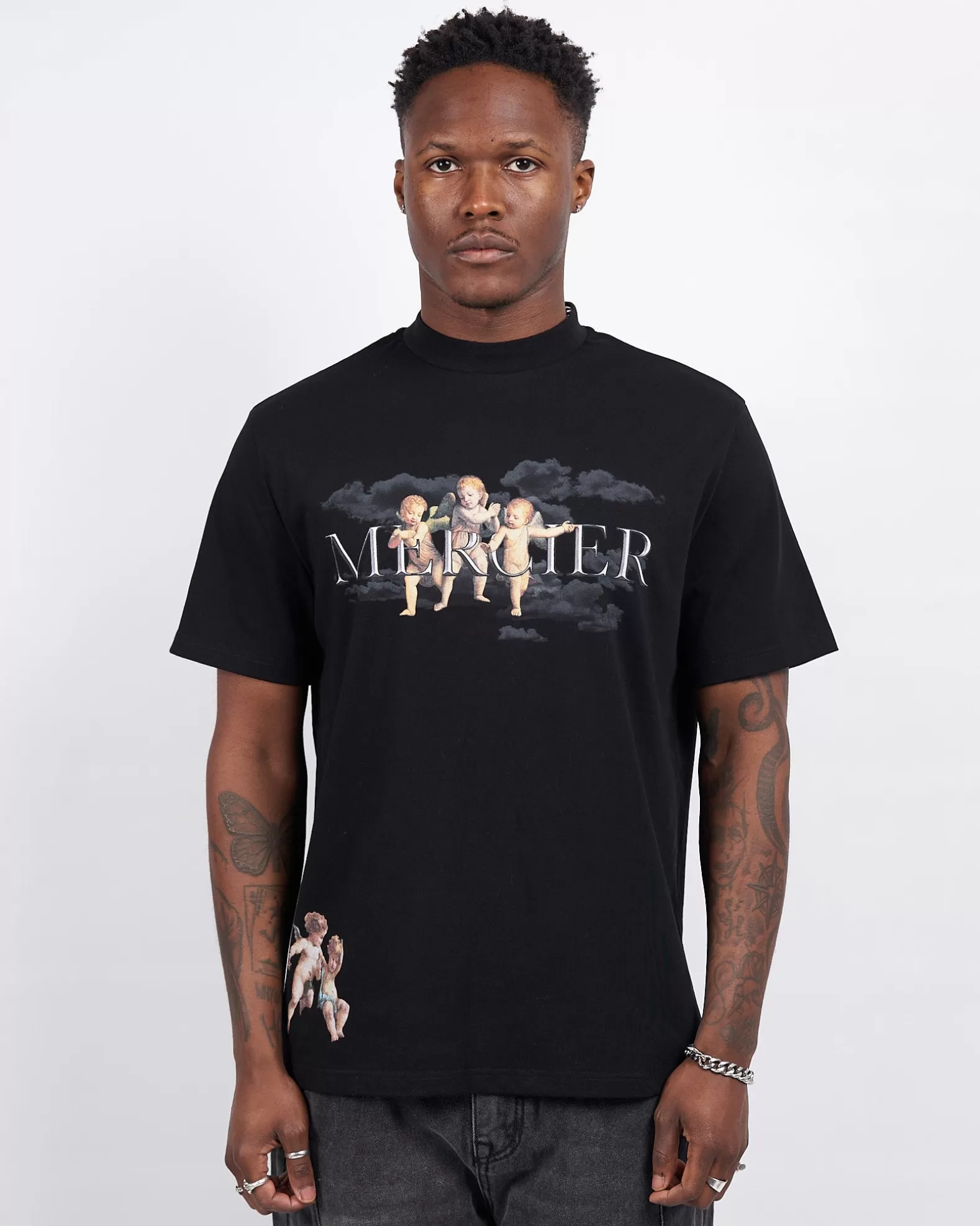 Clearance Mercier Black Angelo Relaxed Tshirt