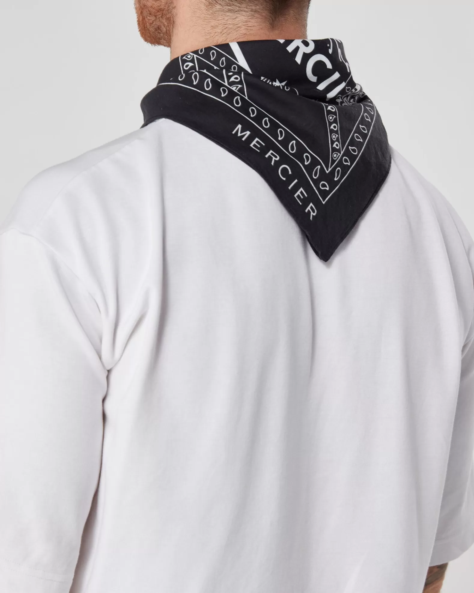 Hot Mercier Black Badge Paisley Bandana