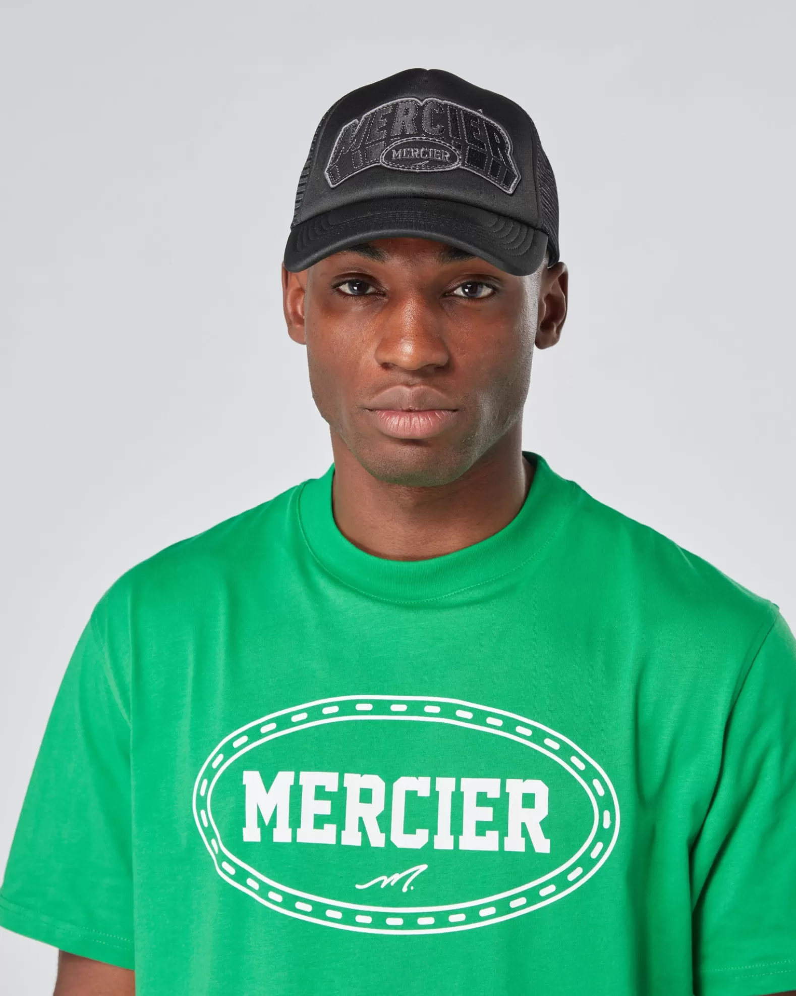 Store Mercier Black Court Foam Trucker