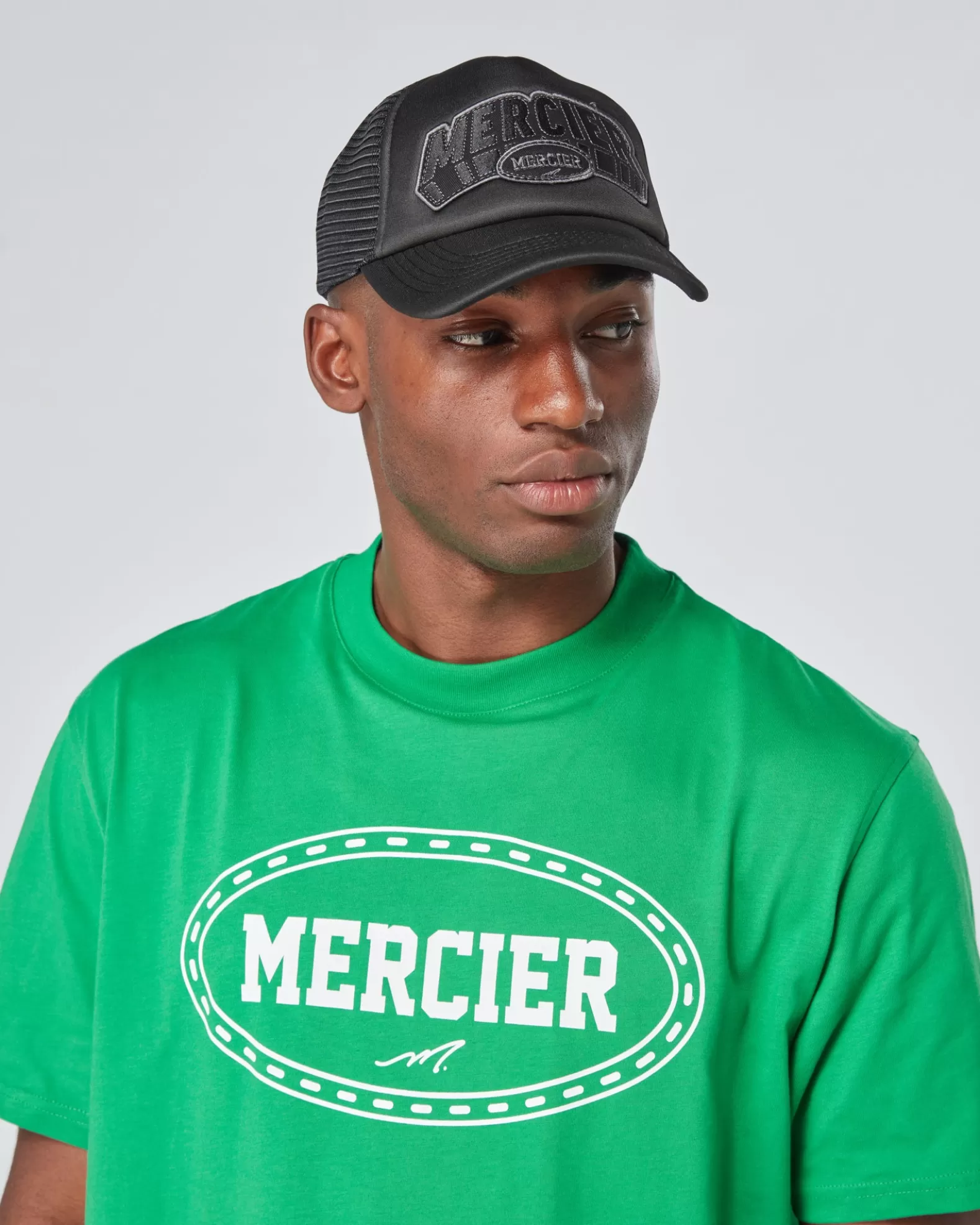 Store Mercier Black Court Foam Trucker