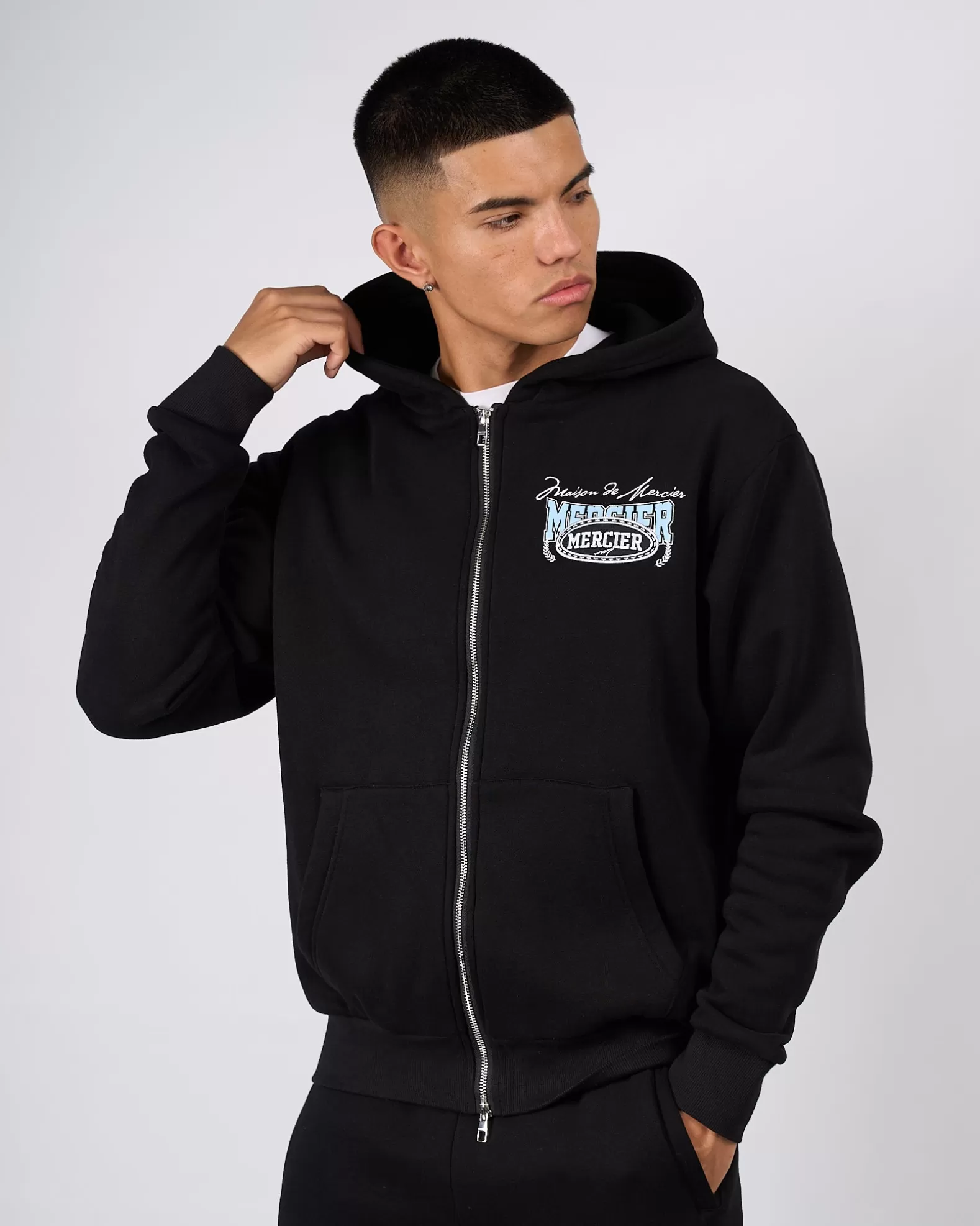 Sale Mercier Black Maison De Zip Hood