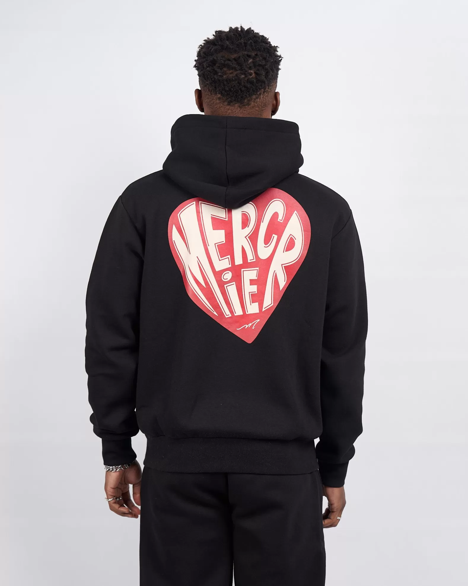 Hot Mercier Black Heart Hoodie