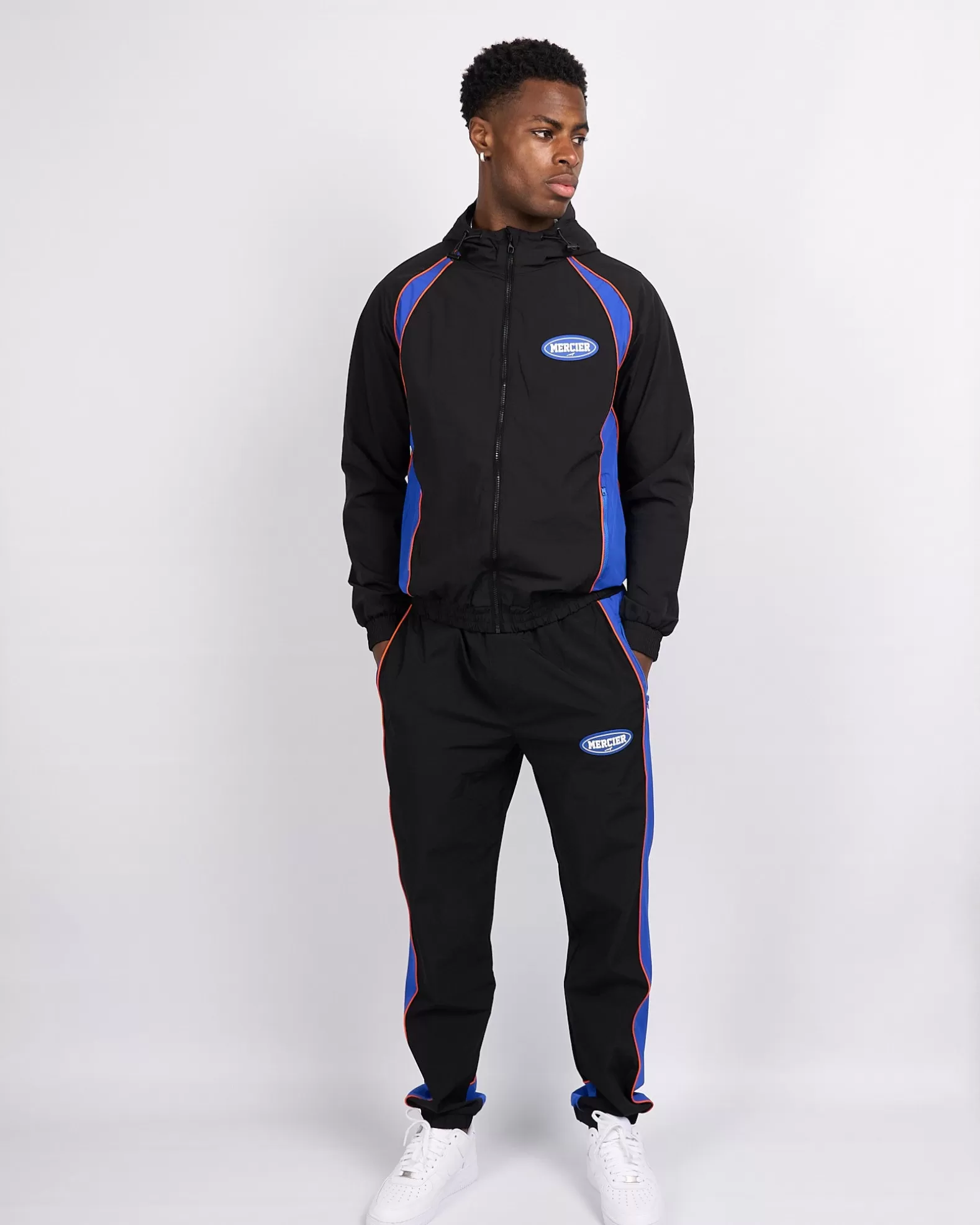 Online Mercier Black Maison Racer Track Pants