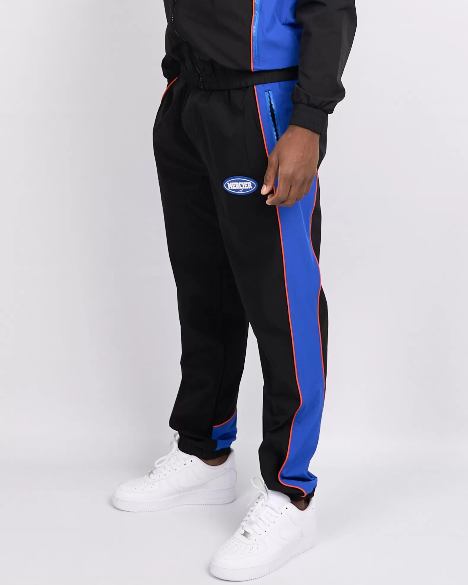 Online Mercier Black Maison Racer Track Pants