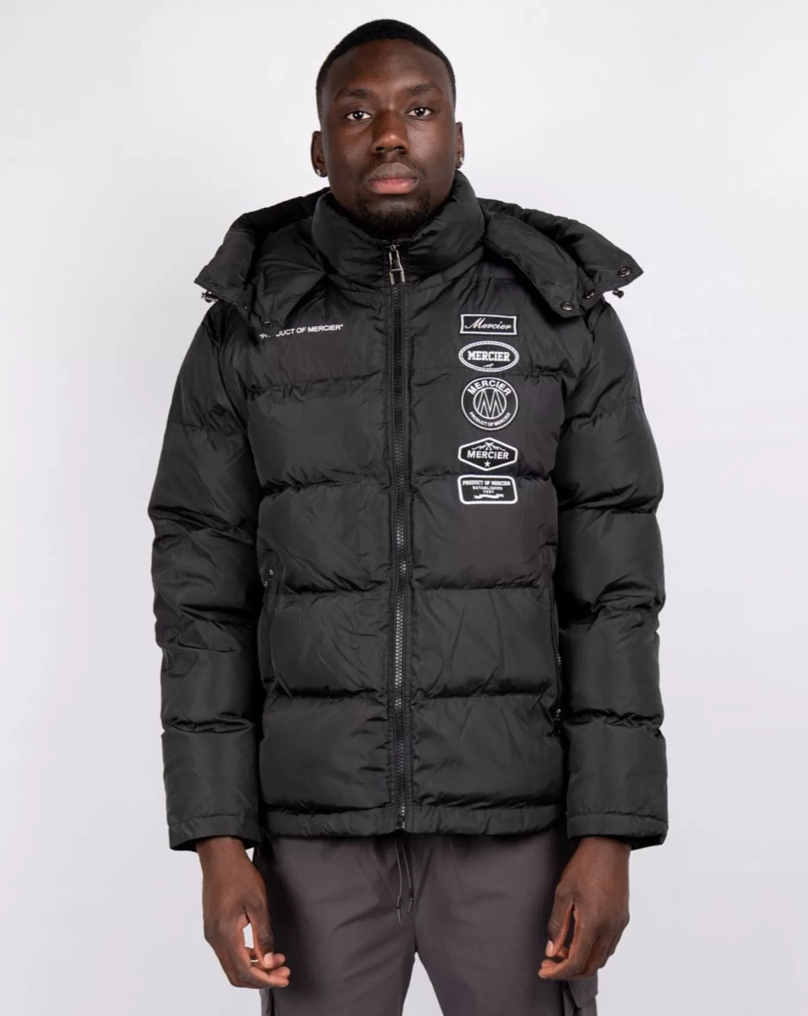 Outlet Mercier Black Mono Hybrid Jacket