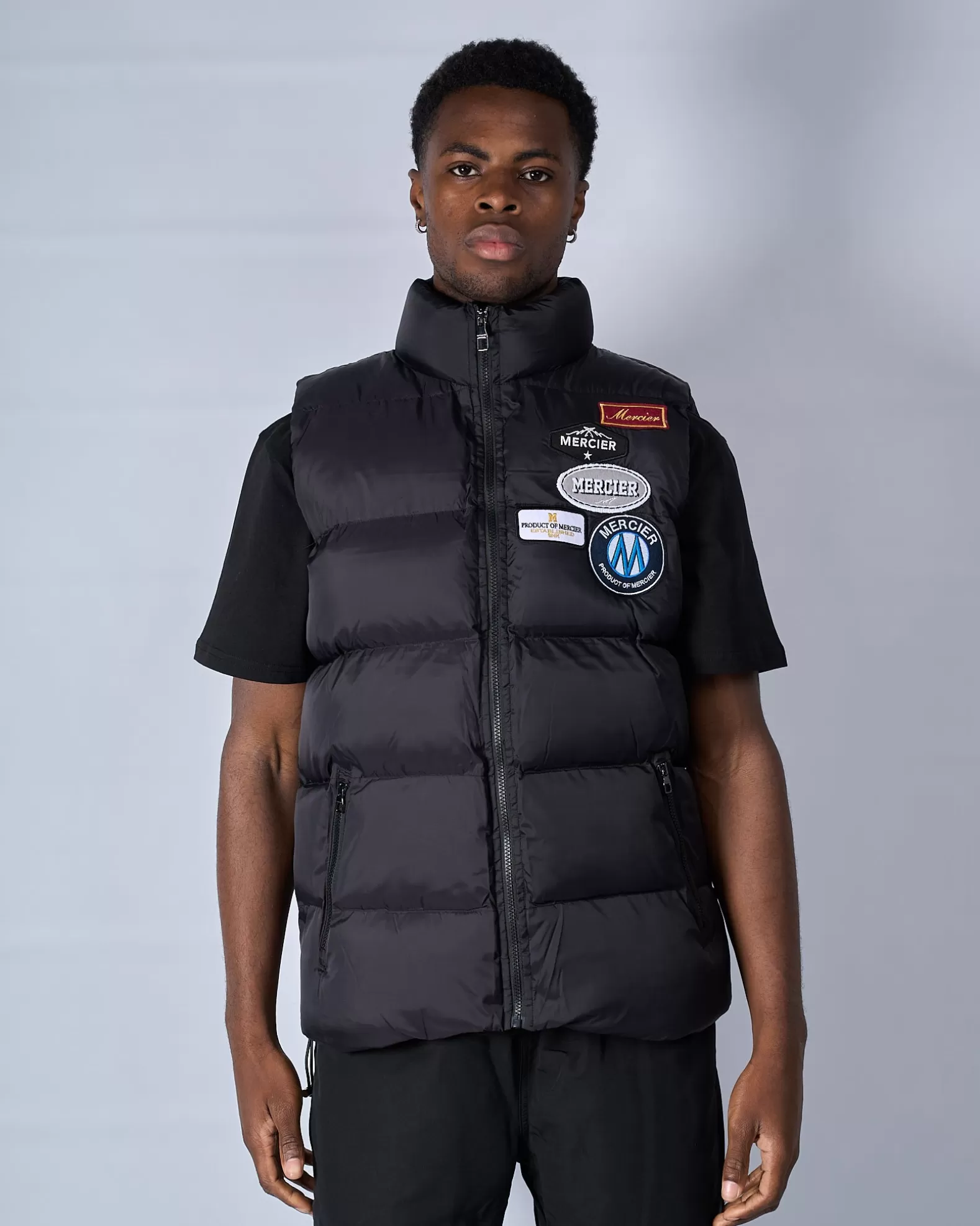 Store Mercier Black OG Badge Gilet