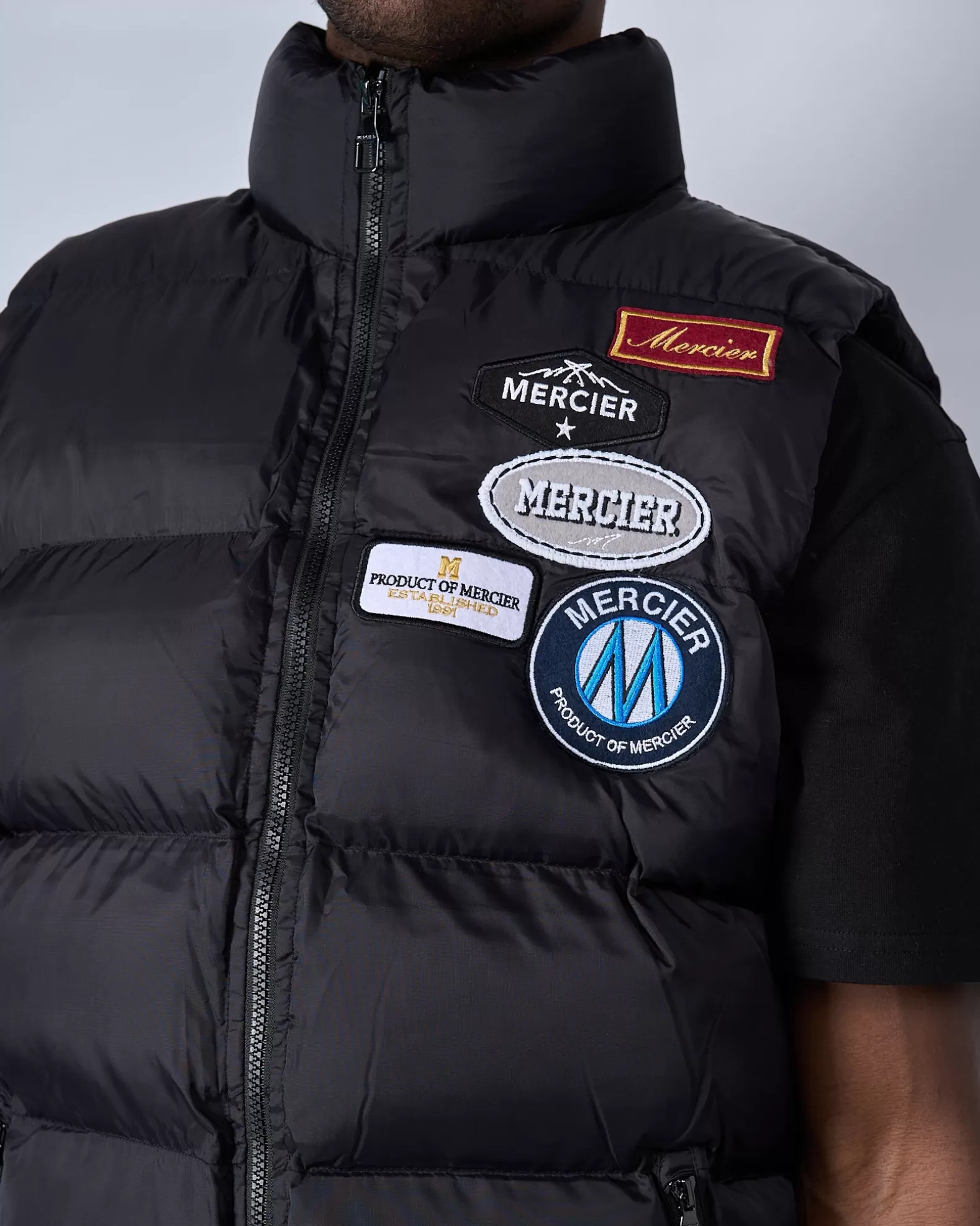 Store Mercier Black OG Badge Gilet