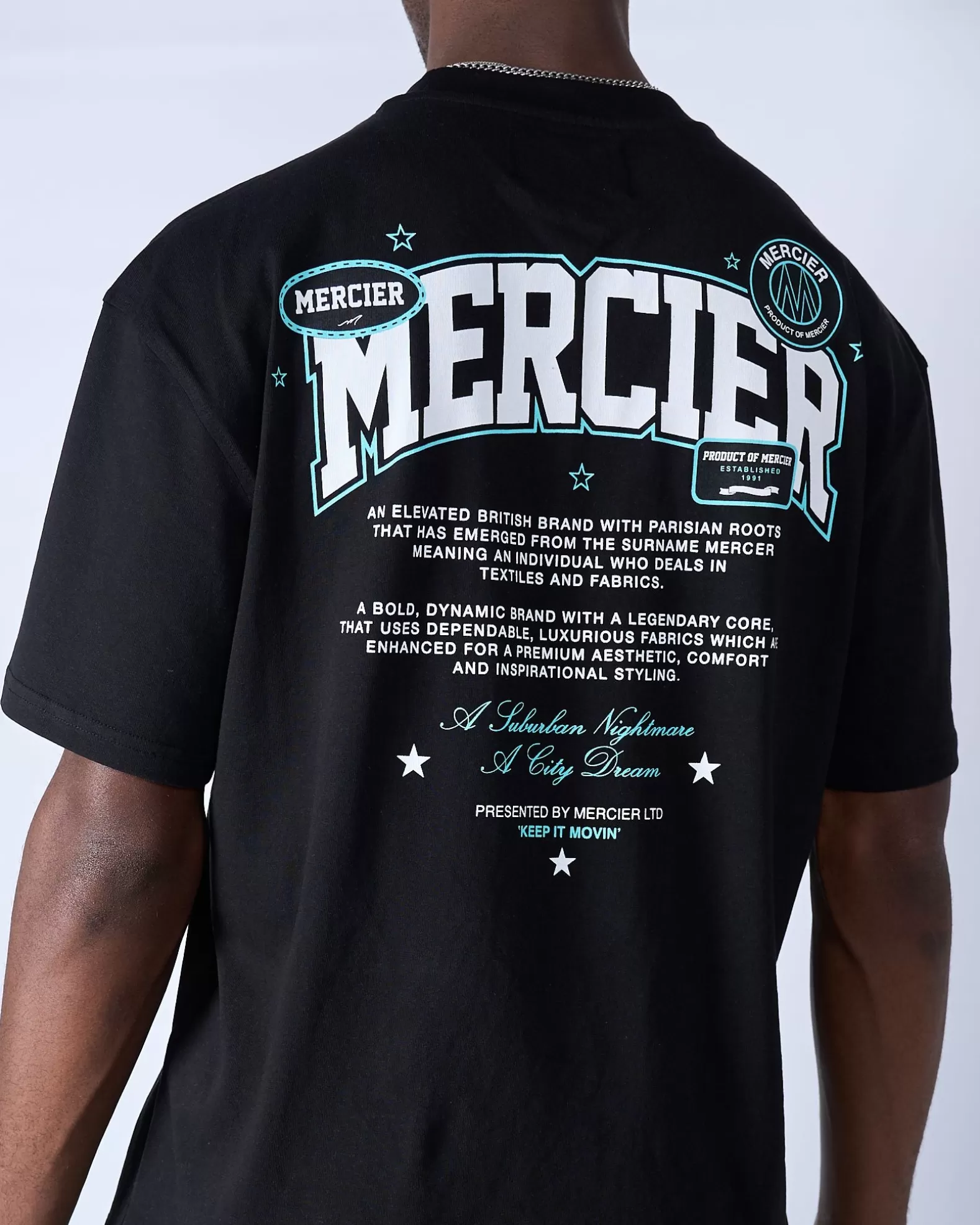 Best Sale Mercier Black Origins Tshirt