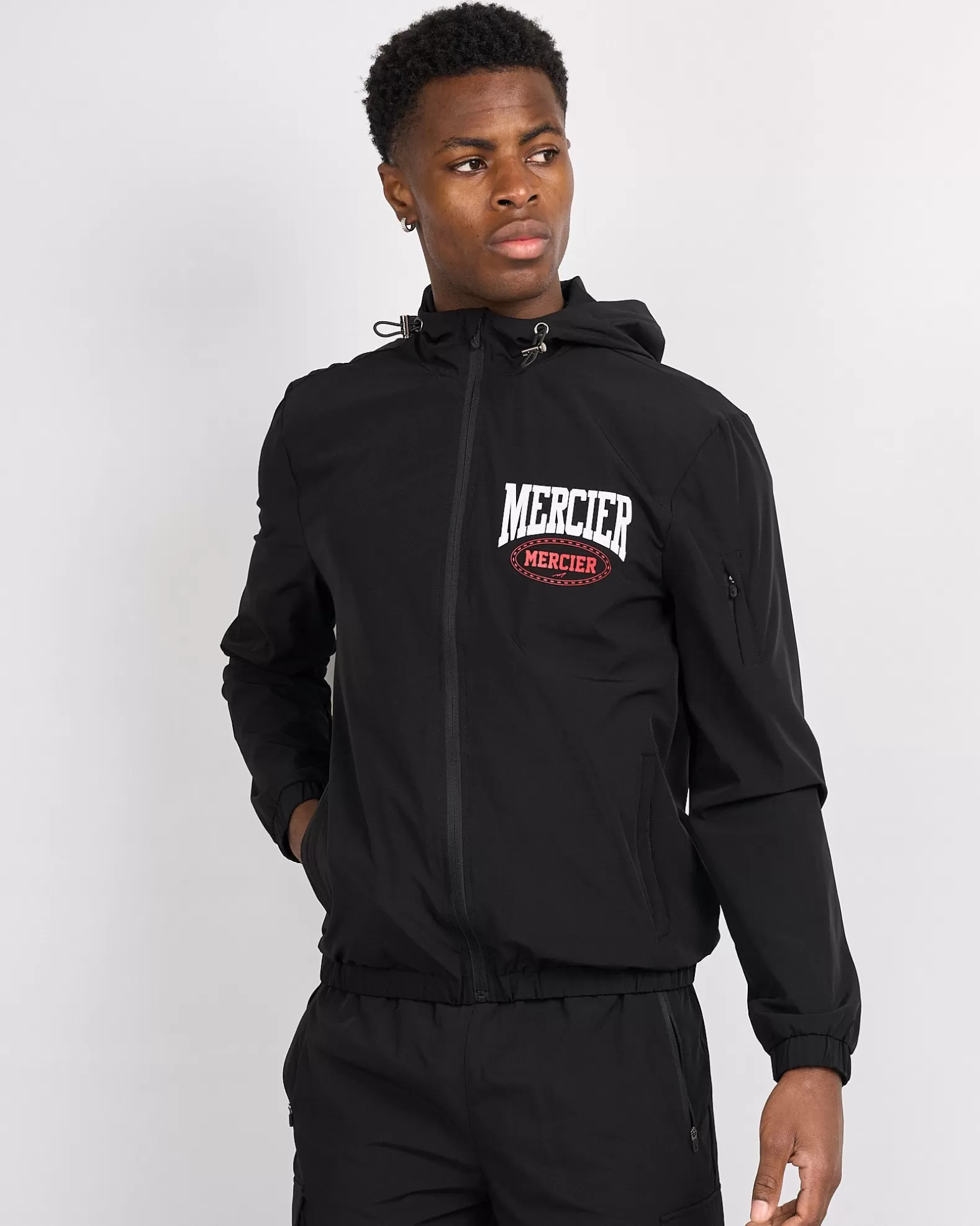 Best Mercier Black Santa Monica Windbreaker