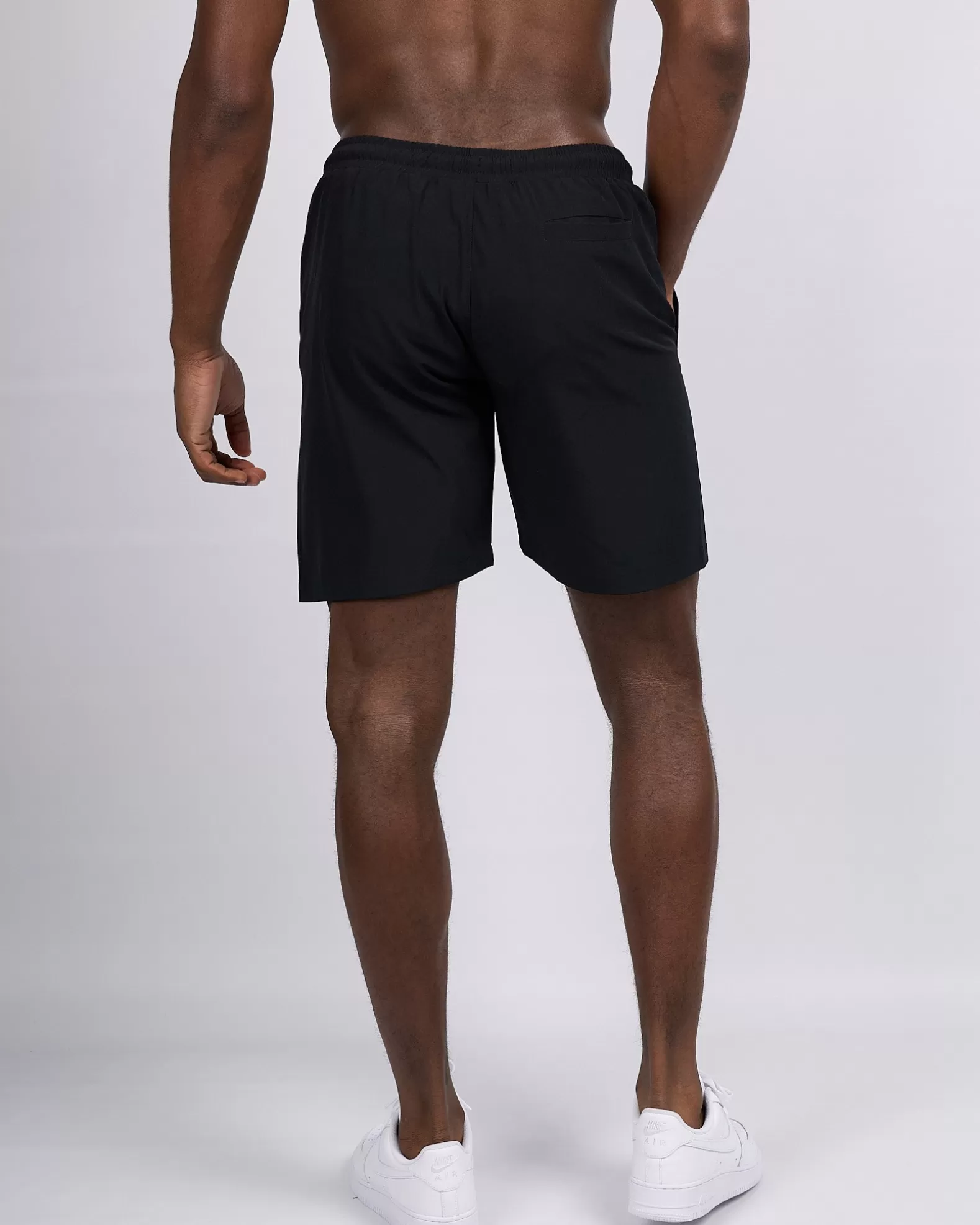 Store Mercier Black Mono Swim Shorts