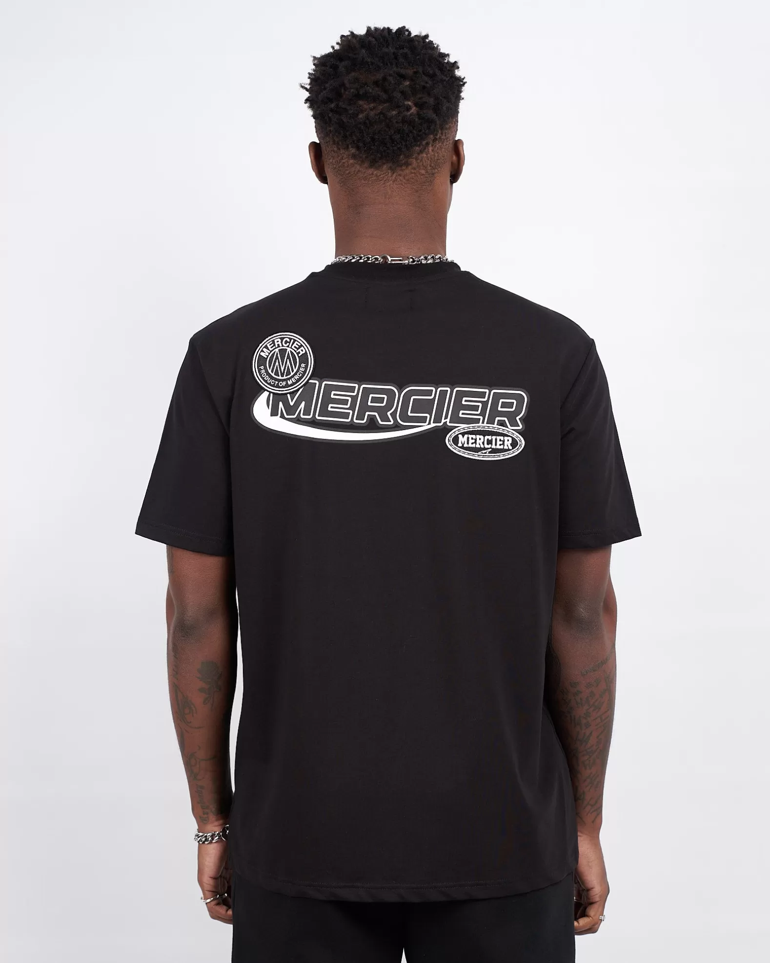 Best Mercier Black Racer Badge Tshirt