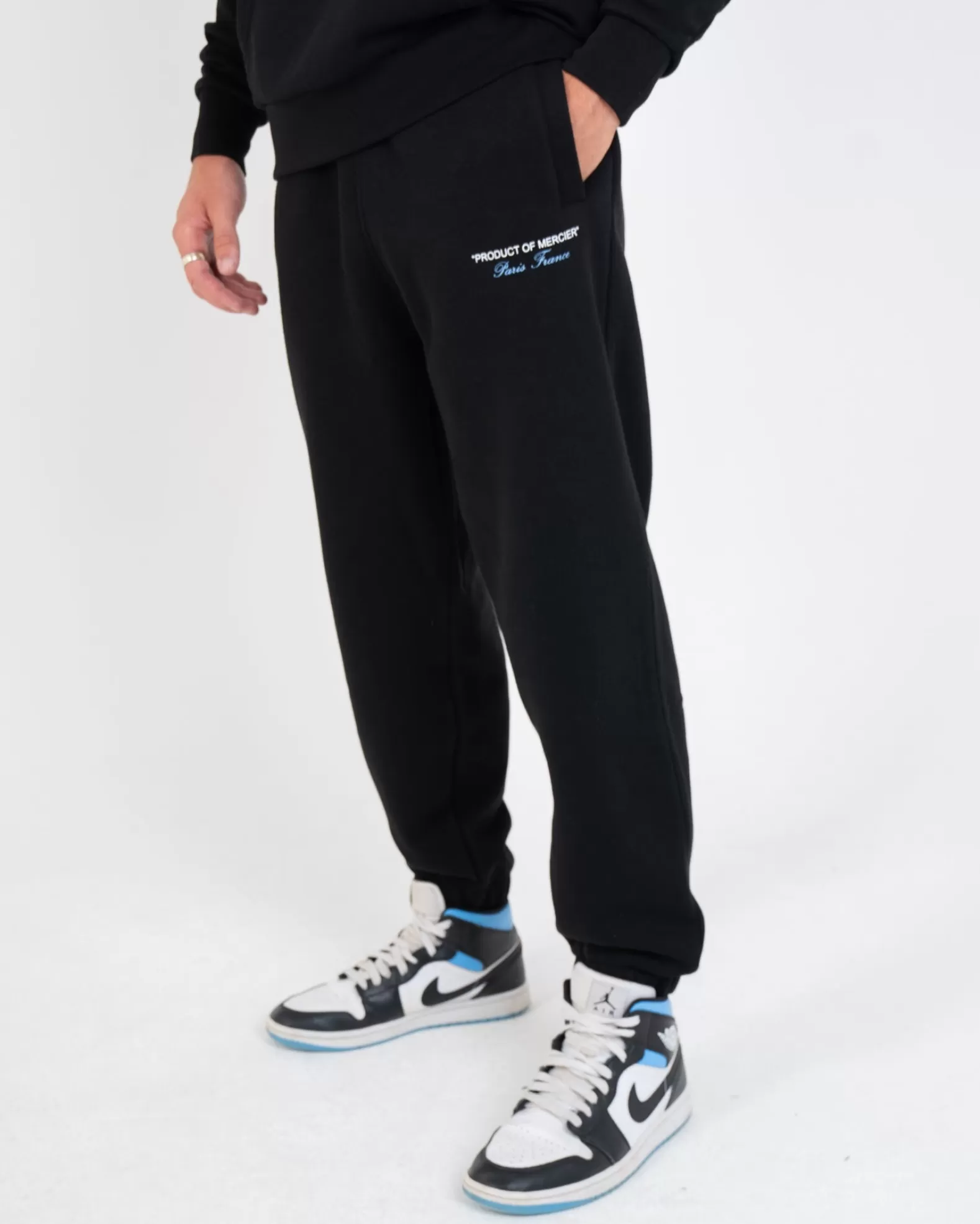 Best Sale Mercier Black Sky Blue Product Of Joggers