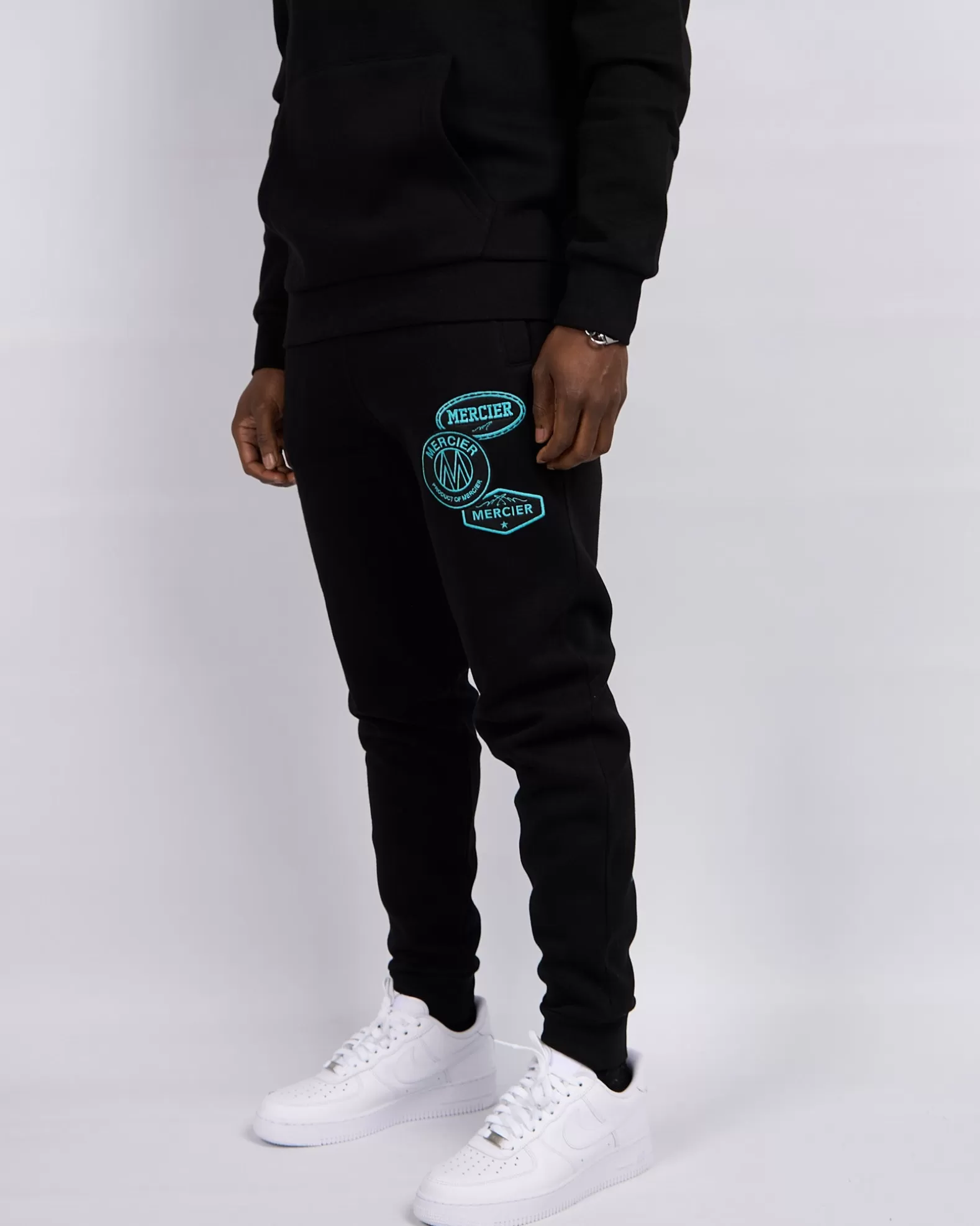 Store Mercier Black Tiffany OG Badge Joggers