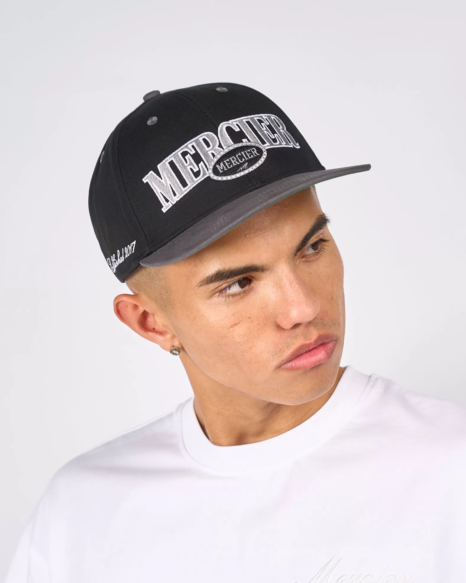 Clearance Mercier Grey Idaho Snapback