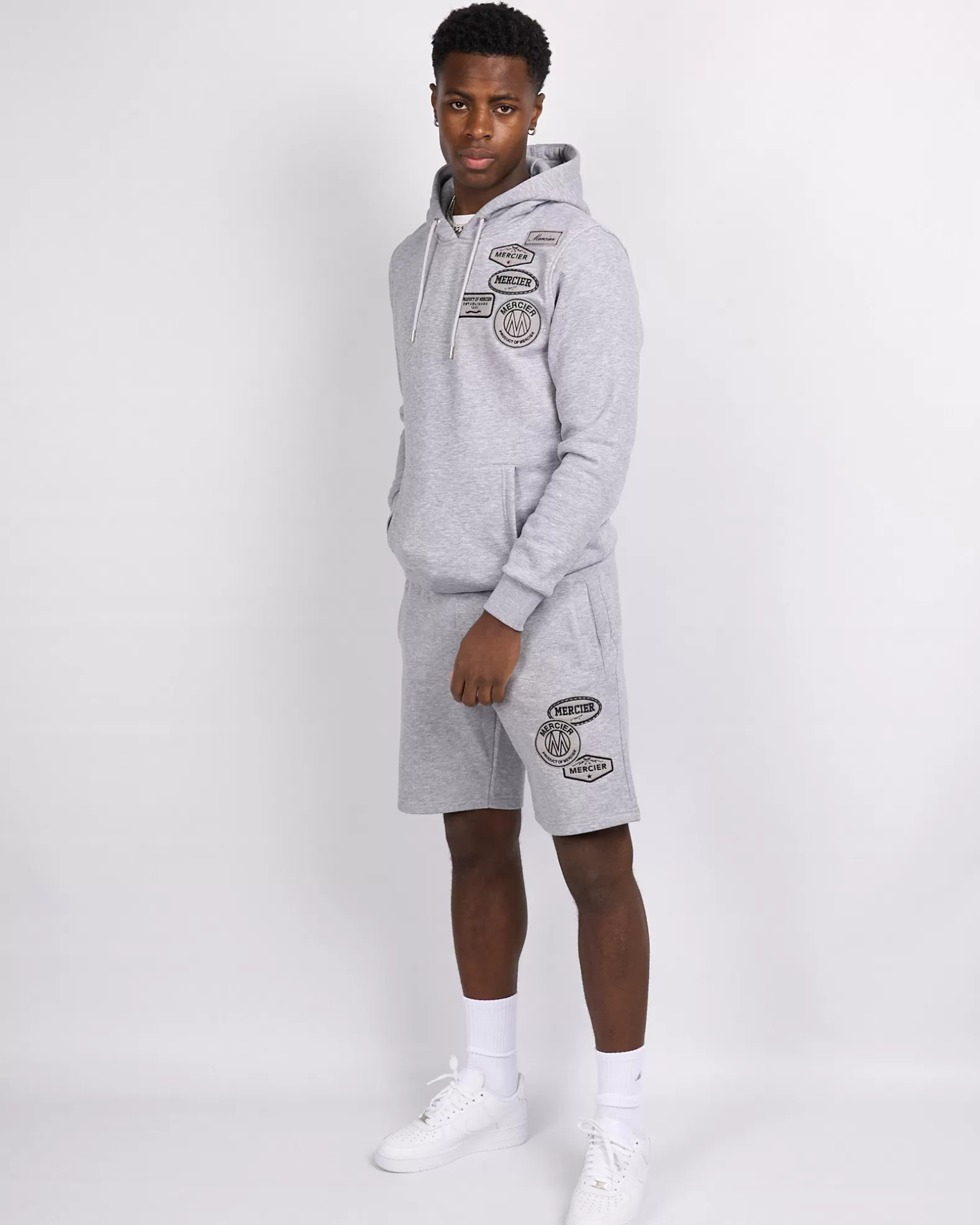 Store Mercier Grey Marl Blend OG Shorts