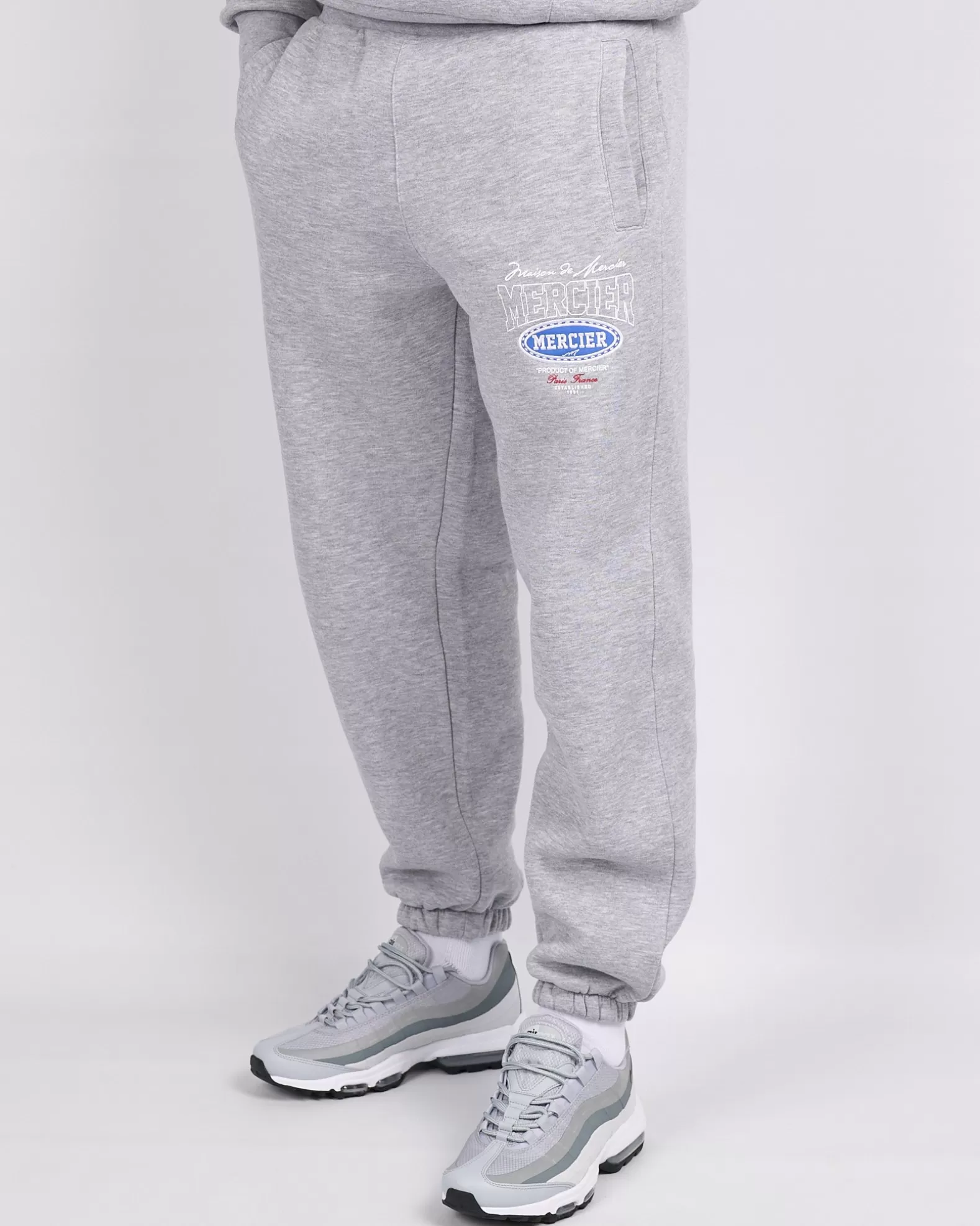 Best Mercier Grey Marl Multi Tour Joggers