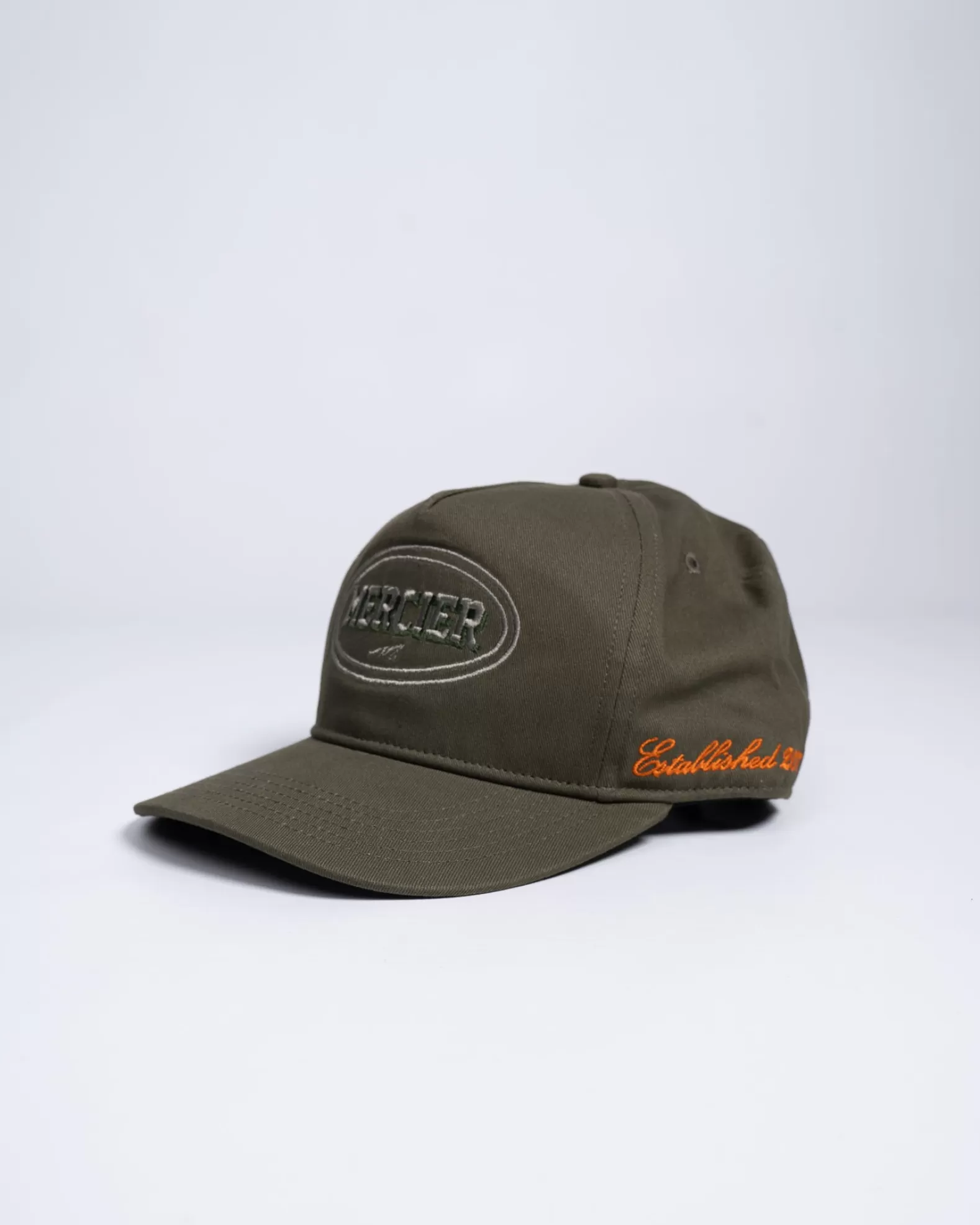 Clearance Mercier Khaki Unstructured Maison Cap