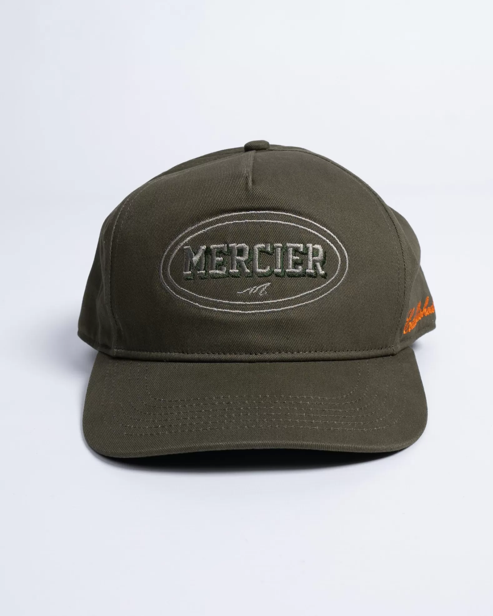 Clearance Mercier Khaki Unstructured Maison Cap