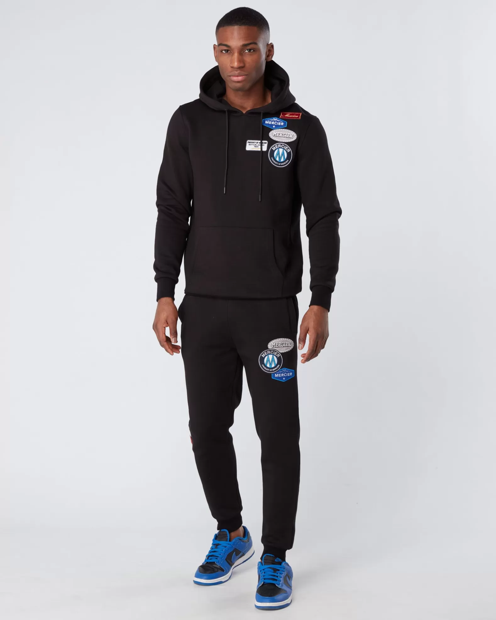 Shop Mercier OG Badge Hoodie Black