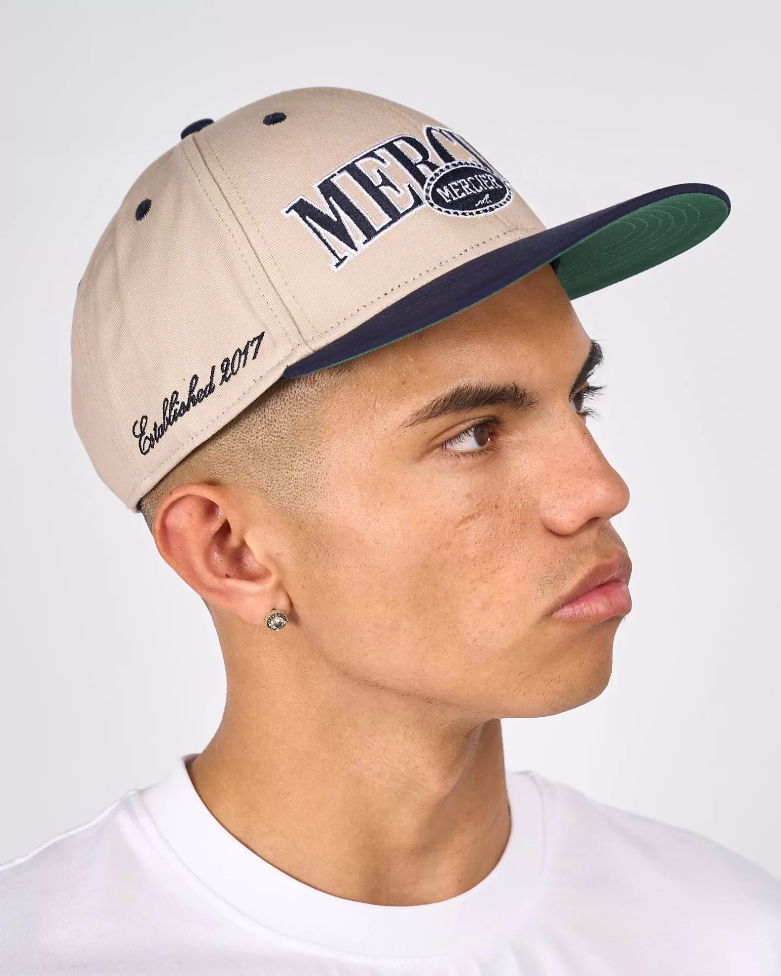 Shop Mercier Navy Idaho Snapback