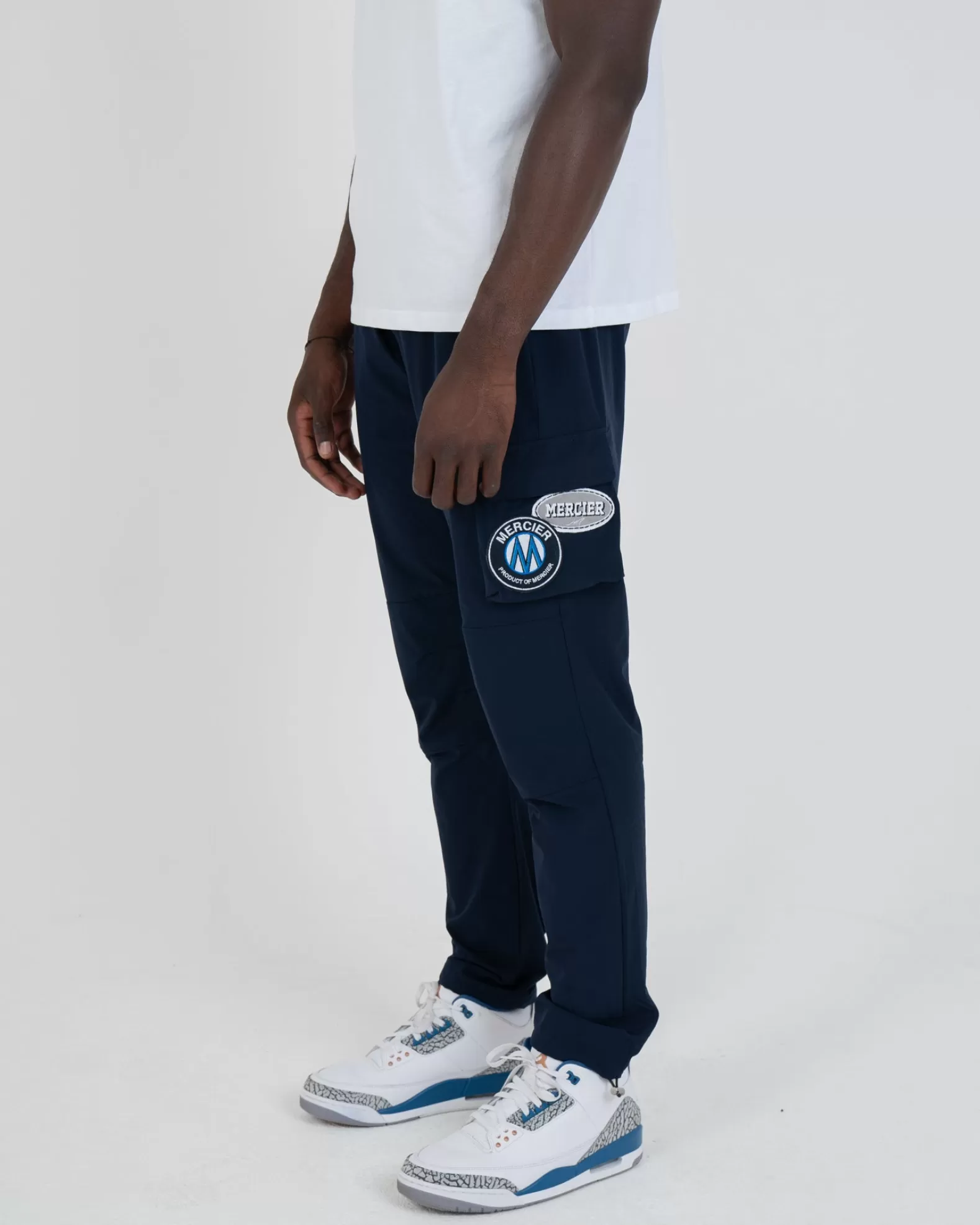 Discount Mercier Navy OG Badge Cargos