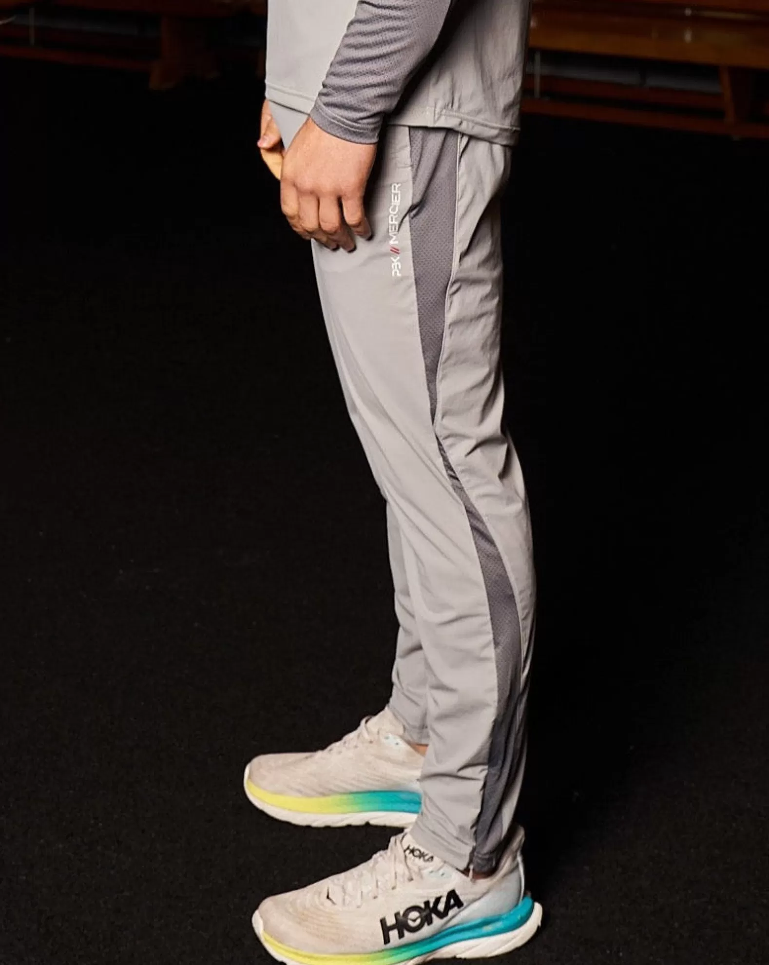 New Mercier PBK// Performance Trackpants Grey