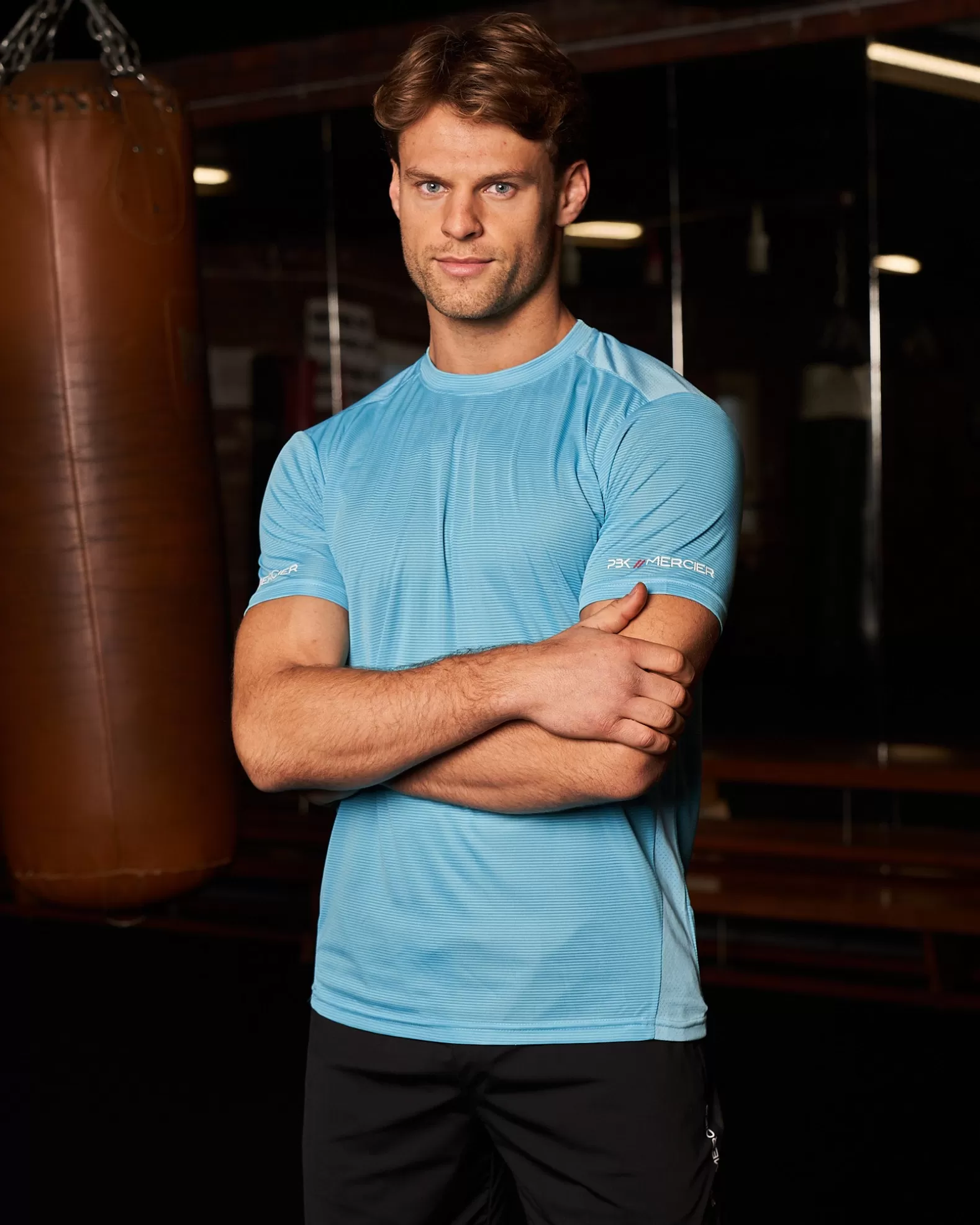 Shop Mercier PBK// Performance Tshirt Bright Blue