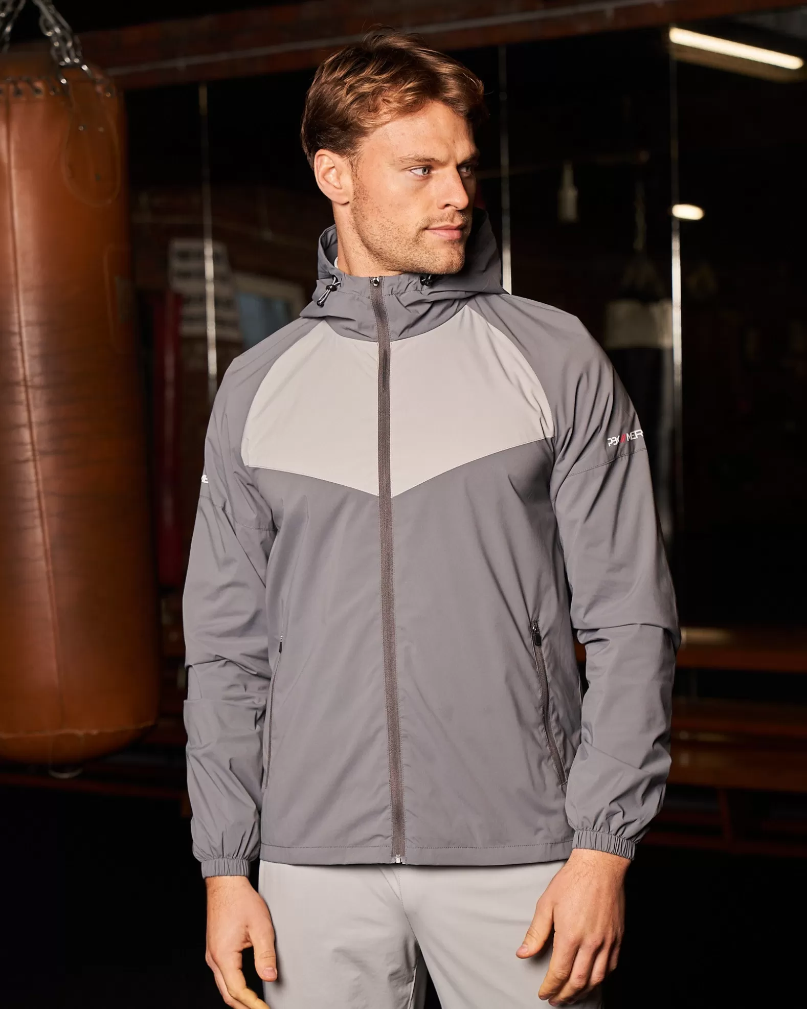 Outlet Mercier PBK// Performance Windbreaker Grey