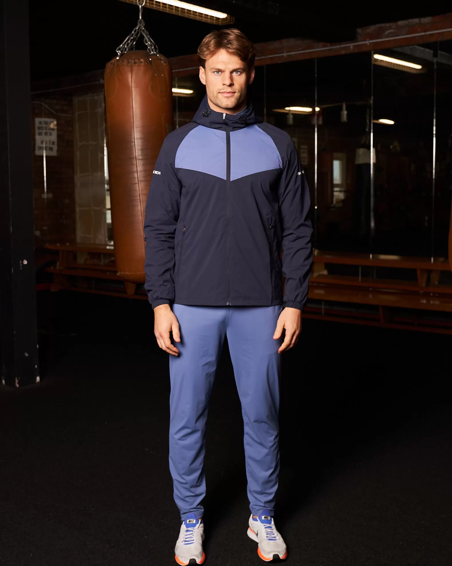 Fashion Mercier PBK// Performance Windbreaker Navy/Petrol