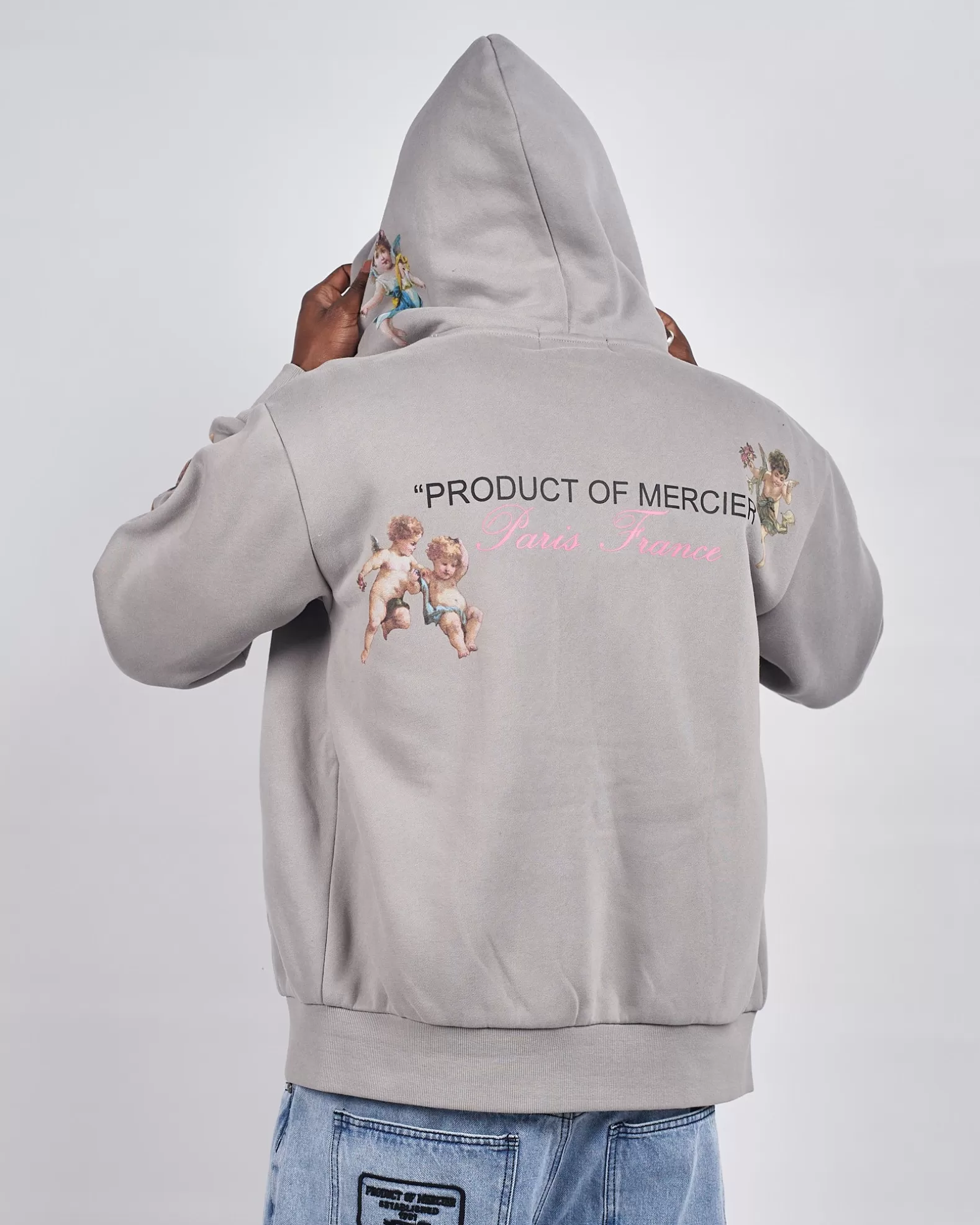 Discount Mercier Steel Angelo Product Of Zip Hoodie