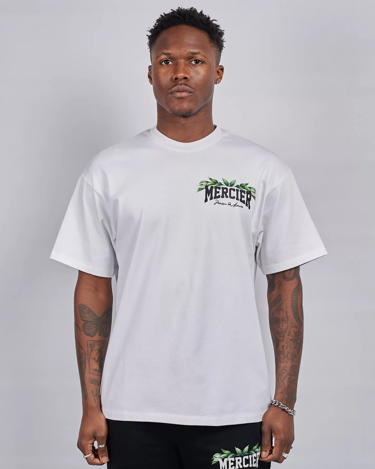 New Mercier White Botanic Court TShirt