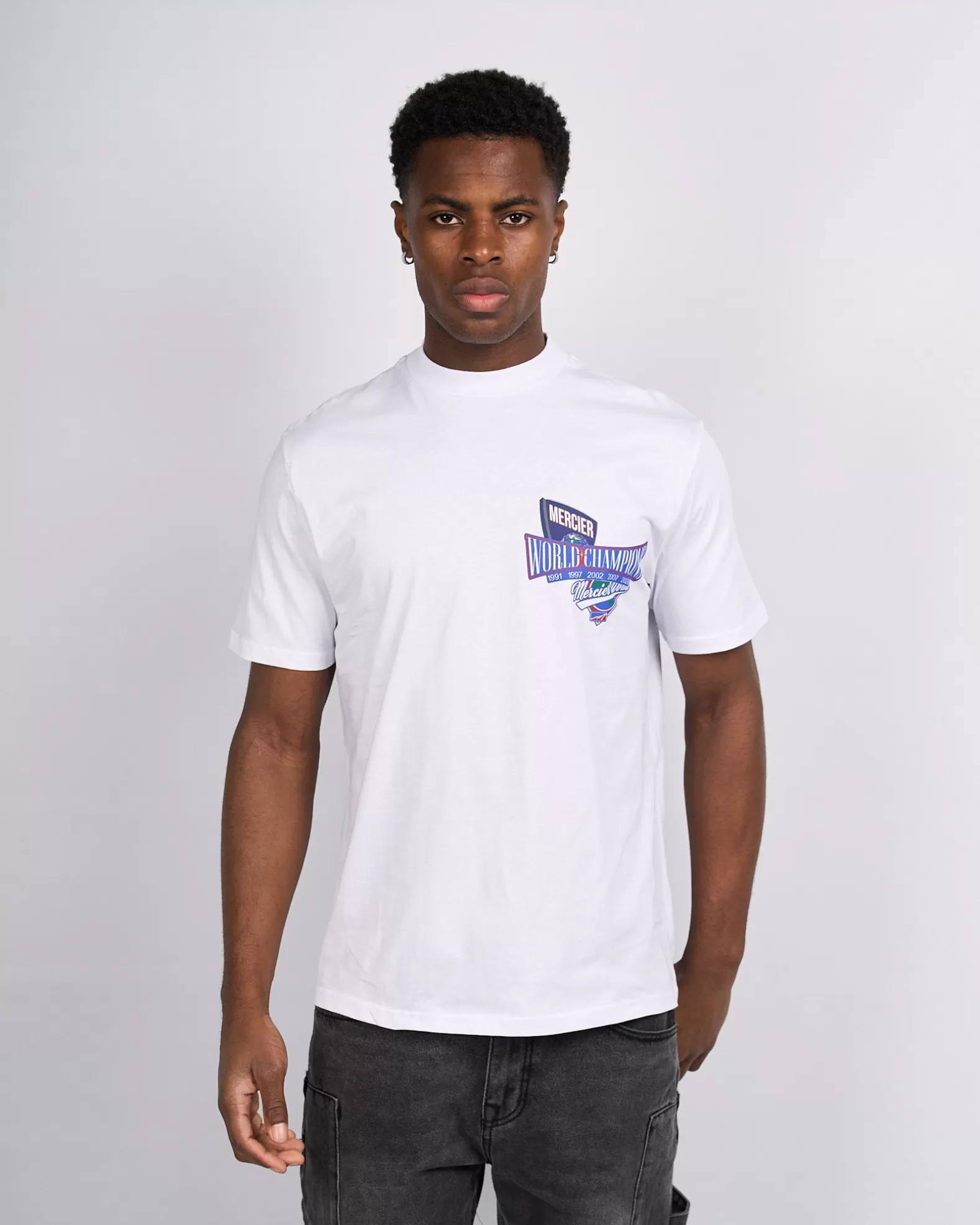 Cheap Mercier White The Series Tshirt