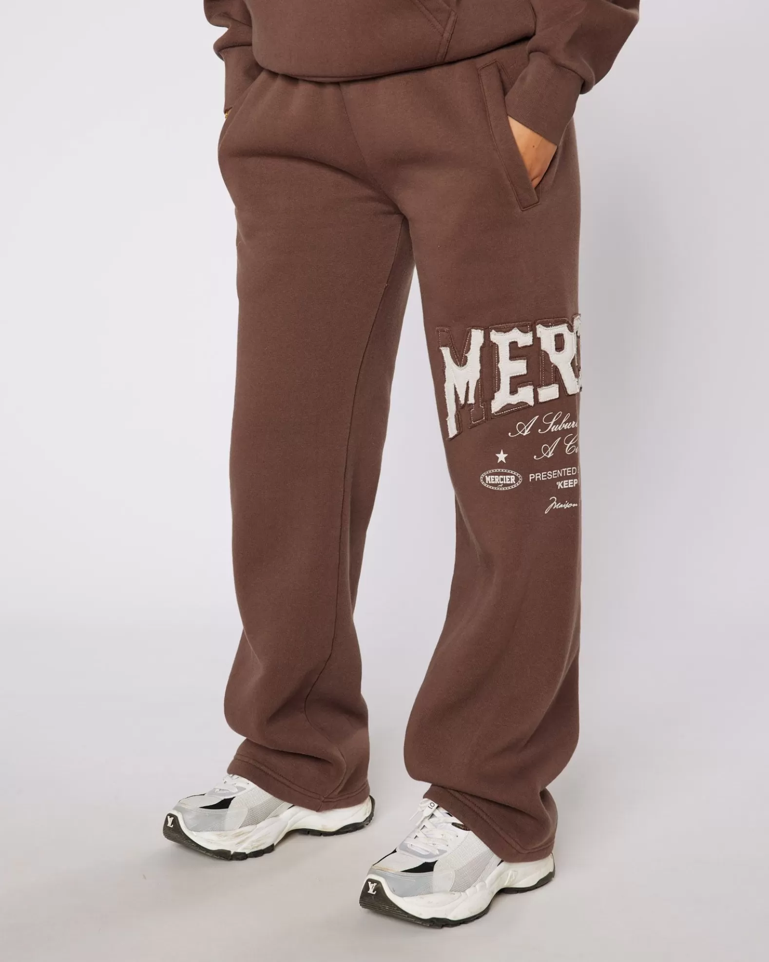 Best Mercier Womens Brown City Dreams Joggers