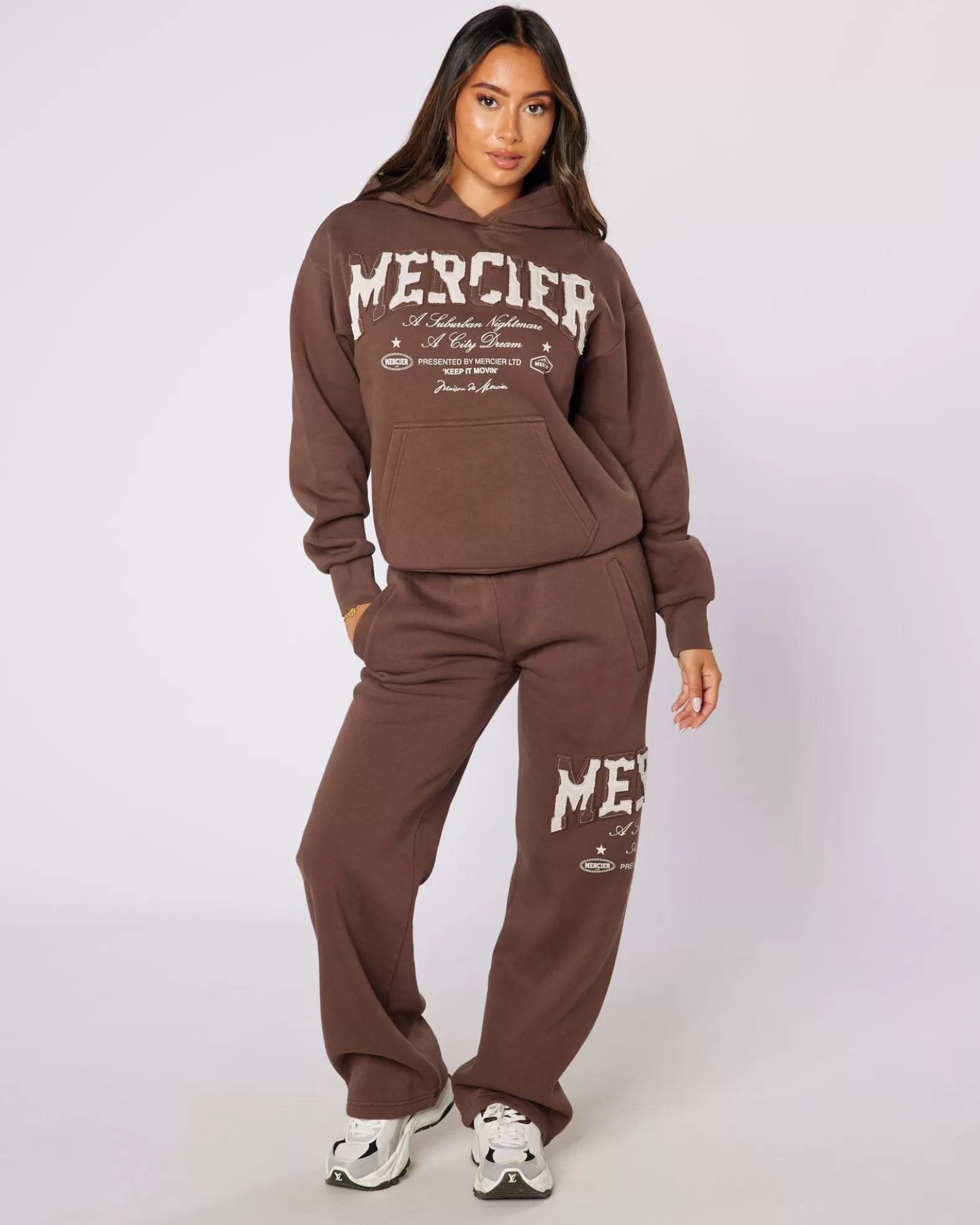 Best Mercier Womens Brown City Dreams Joggers