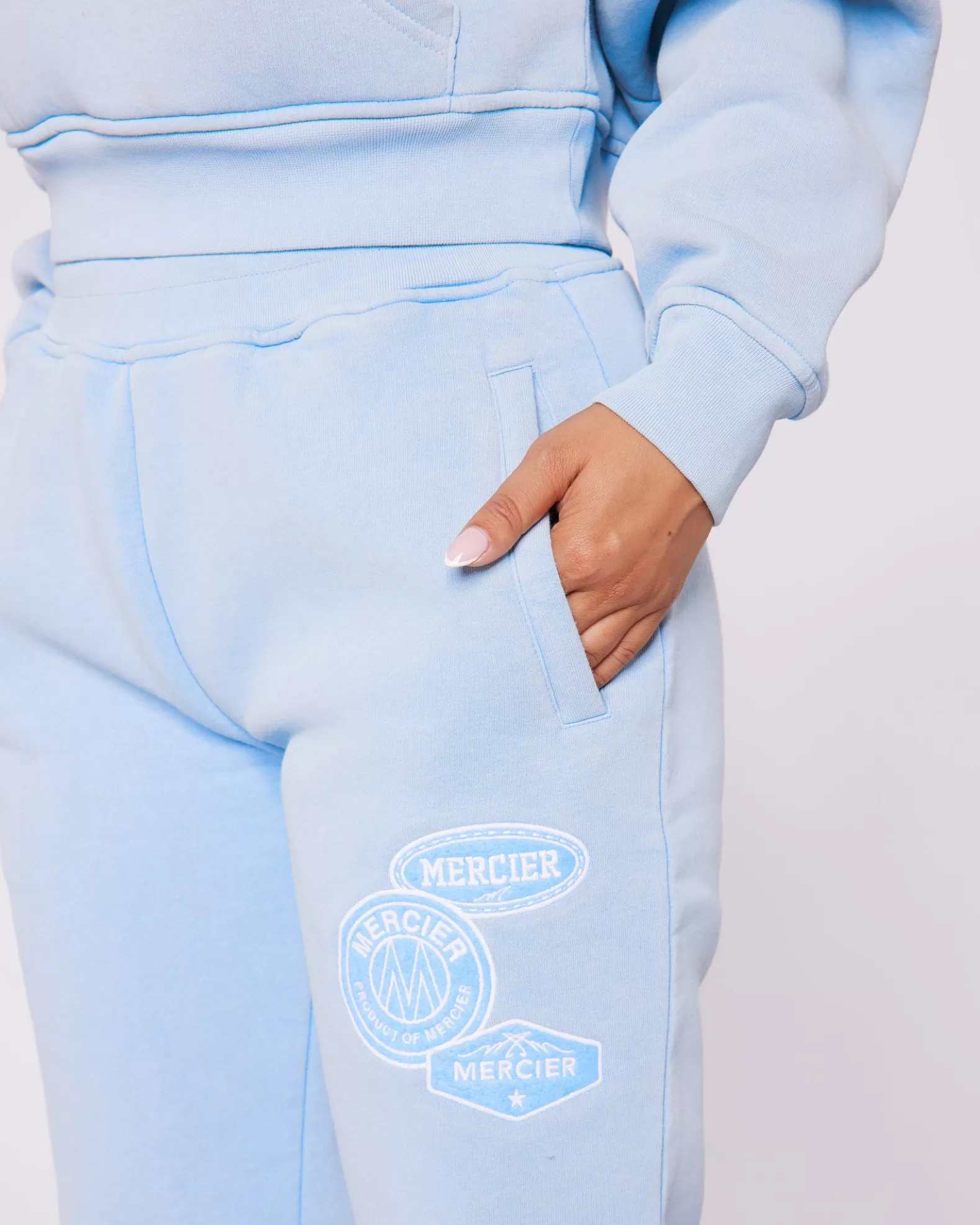 New Mercier Womens Washed Blue OG Jogger